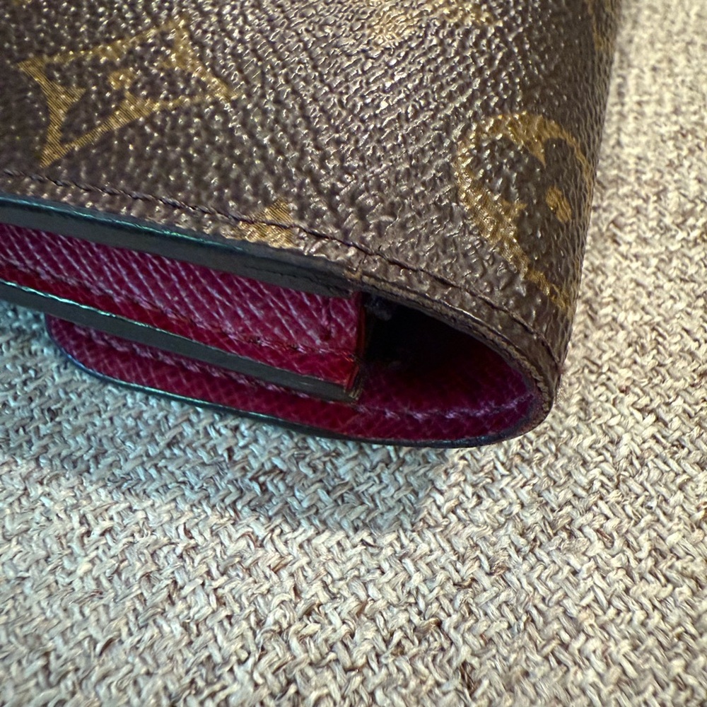 Louis Vuitton Emilie Wallet- Fuchsia - Picture 13 of 13